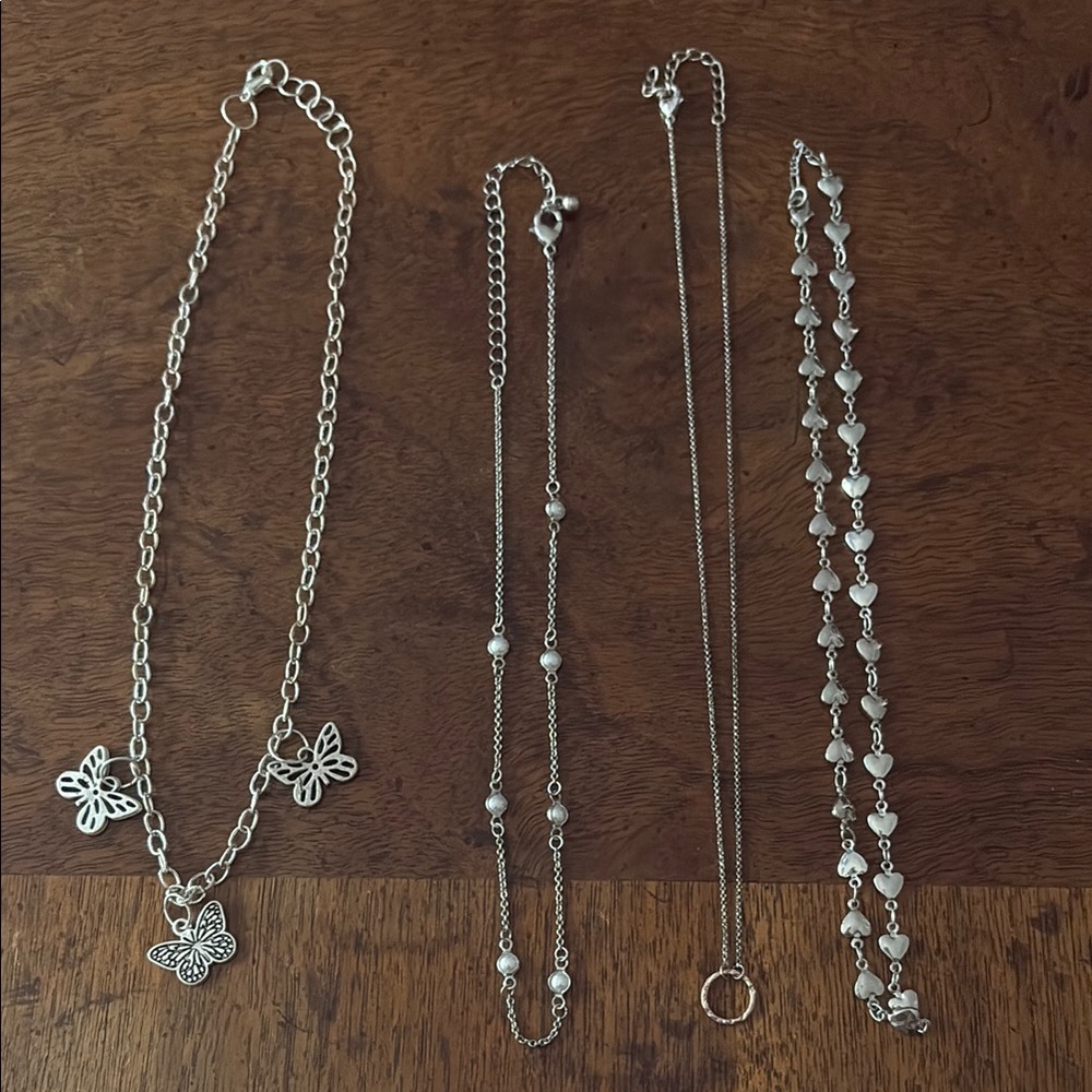 Silver Necklaces